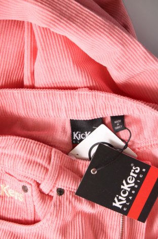 Дамски панталон Kickers, Размер M, Цвят Розов, Цена 23,20 лв.