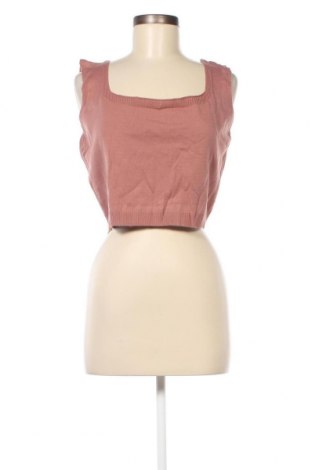 Γυναικείο αμάνικο μπλουζάκι Fashionkilla, Μέγεθος XL, Χρώμα Καφέ, Τιμή 4,59 €