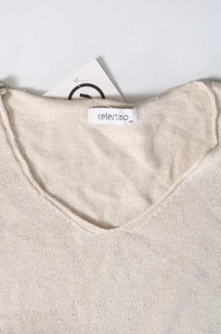 Дамски пуловер Celestino, Размер S, Цвят Бежов, Цена 36,00 лв.