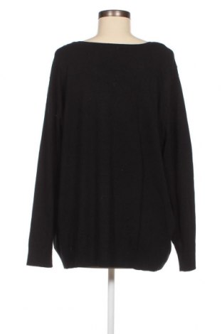 Γυναικείο πουλόβερ Helena Vera, Μέγεθος 3XL, Χρώμα Μαύρο, Τιμή 16,01 €