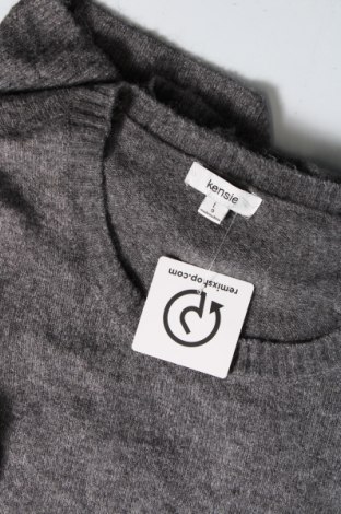 Γυναικείο πουλόβερ Kensie, Μέγεθος L, Χρώμα Γκρί, Τιμή 32,78 €
