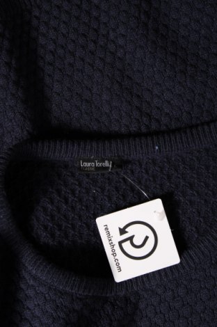 Дамски пуловер Laura Torelli, Размер L, Цвят Син, Цена 36,00 лв.
