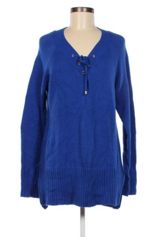 Γυναικείο πουλόβερ Liz Claiborne, Μέγεθος L, Χρώμα Μπλέ, Τιμή 22,27 €