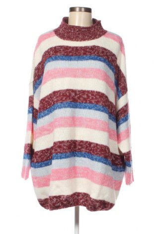 Γυναικείο πουλόβερ Maite Kelly by Bonprix, Μέγεθος 3XL, Χρώμα Πολύχρωμο, Τιμή 32,78 €