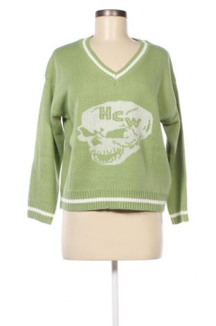Дамски пуловер SHEIN, Размер S, Цвят Зелен, Цена 36,00 лв.
