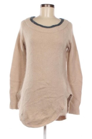 Дамски пуловер Whiite, Размер S, Цвят Бежов, Цена 8,25 лв.
