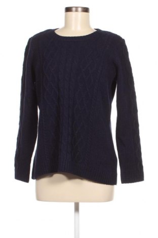 Дамски пуловер Woman By Tchibo, Размер L, Цвят Син, Цена 27,00 лв.