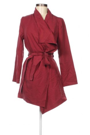 Дамско палто H&M Divided, Размер S, Цвят Червен, Цена 54,60 лв.