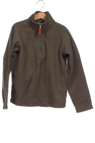Kinder Fleece Shirt Lands' End, Größe 8-9y/ 134-140 cm, Farbe Grün, Preis 4,50 €