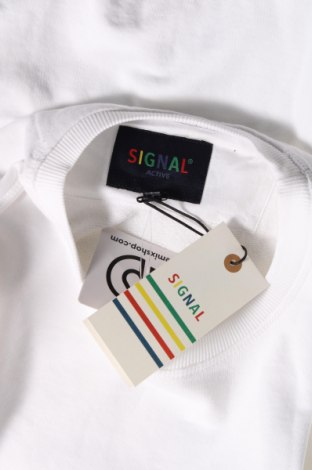 Мъжка блуза Signal, Размер L, Цвят Бял, Цена 31,75 лв.