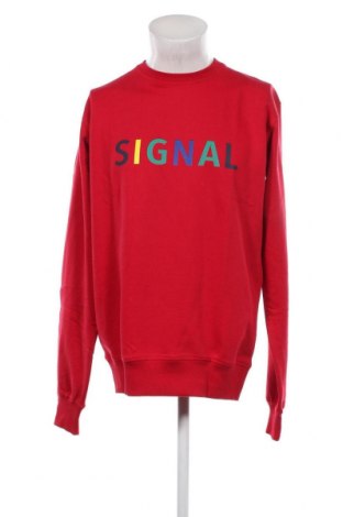 Мъжка блуза Signal, Размер M, Цвят Червен, 80% памук, 20% полиестер, Цена 82,55 лв.