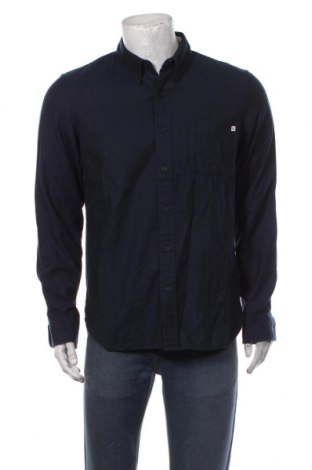 Ανδρικό πουκάμισο Timberland, Μέγεθος M, Χρώμα Μπλέ, Τιμή 17,73 €