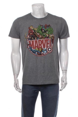 Мъжка тениска Marvel, Размер M, Цвят Сив, Памук, Цена 23,00 лв.