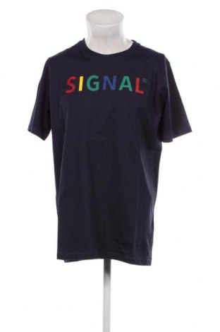 Мъжка тениска Signal, Размер M, Цвят Син, Цена 20,02 лв.