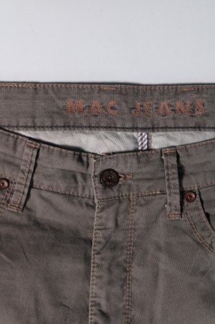 Мъжки панталон Mac, Размер L, Цвят Сив, 82% памук, 15% полиамид, 3% еластан, Цена 51,00 лв.