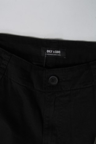 Ανδρικό παντελόνι Only & Sons, Μέγεθος S, Χρώμα Μαύρο, Τιμή 59,79 €
