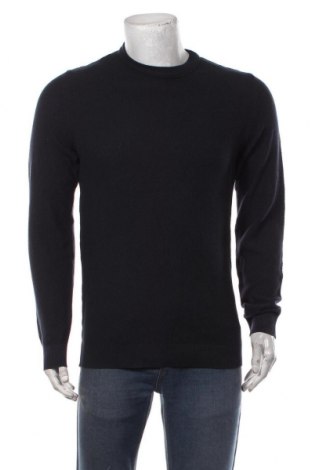 Мъжки пуловер Jack & Jones, Размер M, Цвят Син, Памук, Цена 121,50 лв.