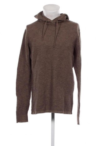 Мъжки пуловер Selected Homme, Размер M, Цвят Кафяв, Памук, Цена 75,00 лв.