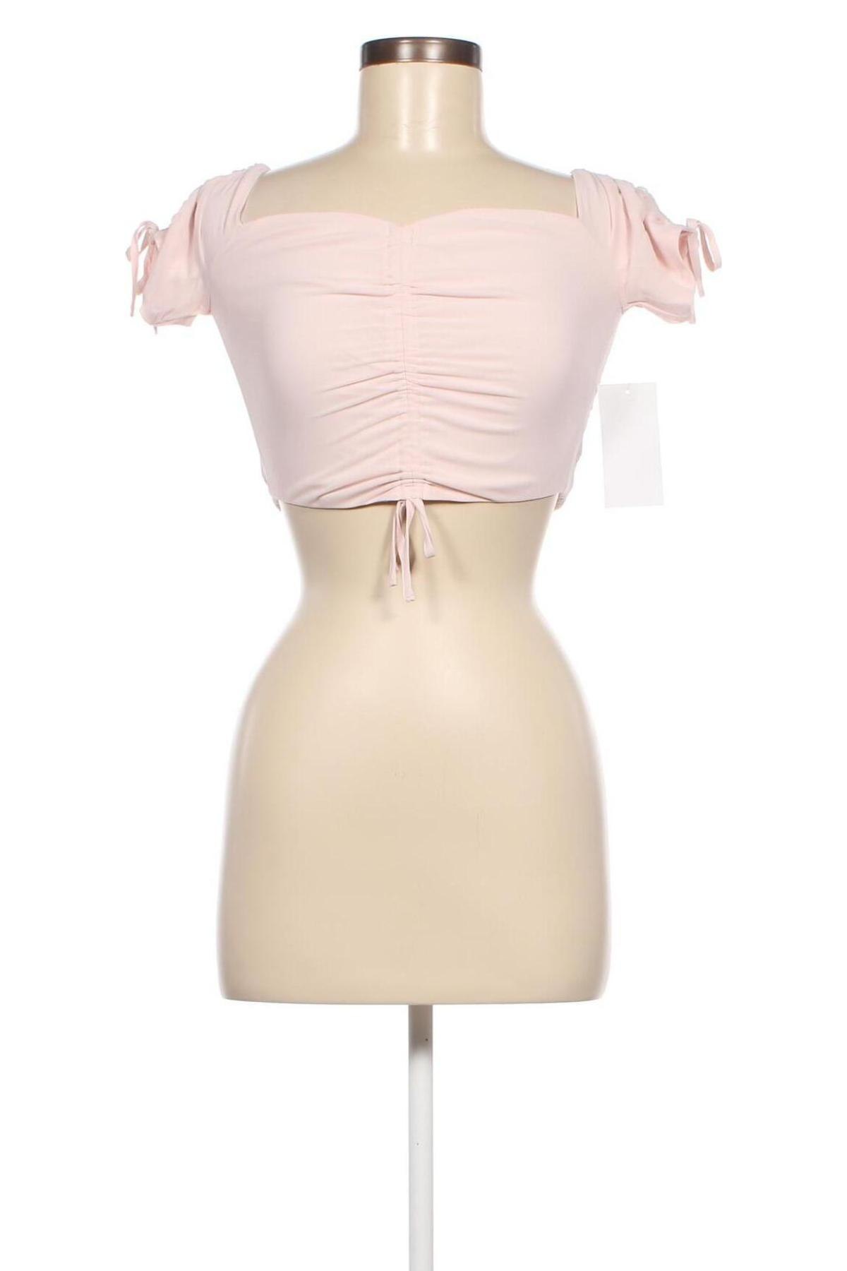 Γυναικεία μπλούζα NA-KD, Μέγεθος XS, Χρώμα Ρόζ , Πολυεστέρας, Τιμή 49,48 €