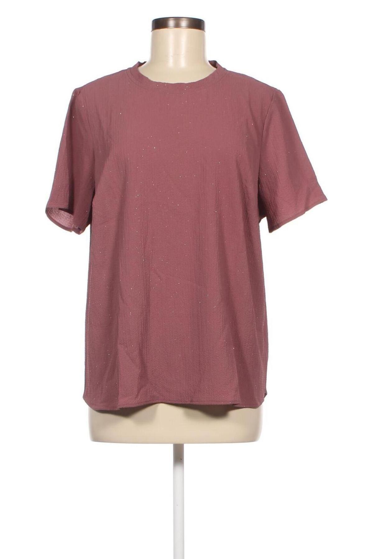 Дамска блуза Vero Moda, Размер L, Цвят Пепел от рози, 99% полиестер, 1% еластан, Цена 67,20 лв.