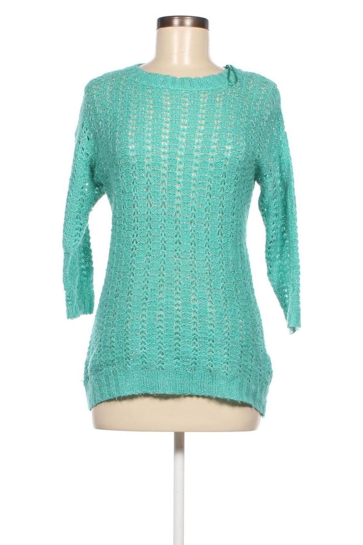 Дамски пуловер, Размер S, Цвят Зелен, Цена 36,00 лв.