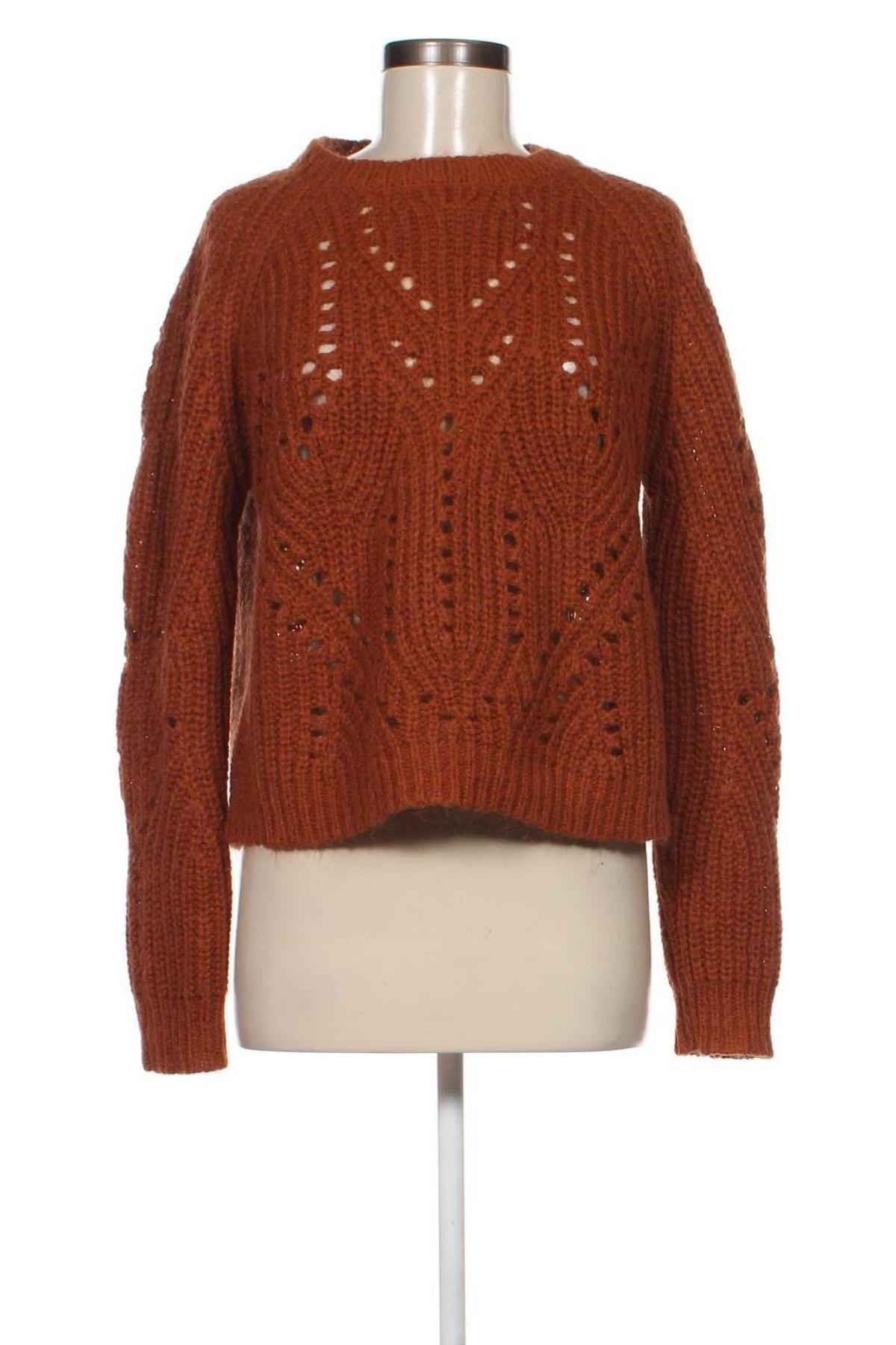 Дамски пуловер Leon & Harper, Размер L, Цвят Кафяв, Цена 7,76 лв.