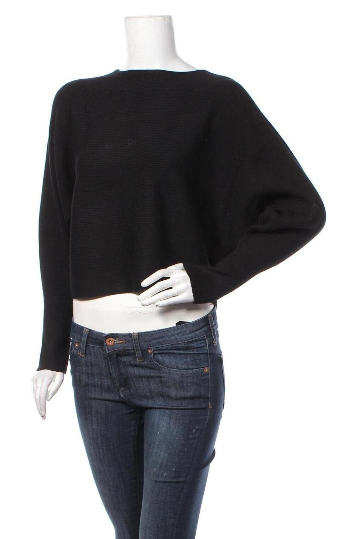 Дамски пуловер VILA, Размер M, Цвят Черен, Цена 94,50 лв.