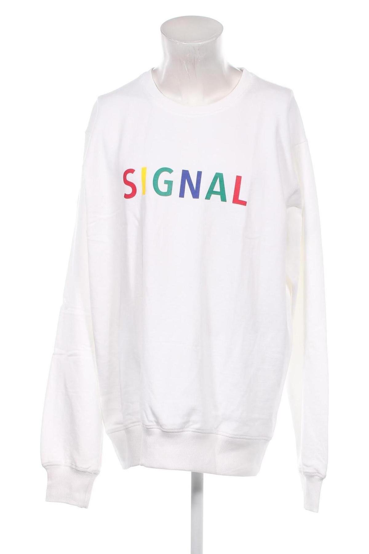 Мъжка блуза Signal, Размер XL, Цвят Бял, Цена 31,75 лв.