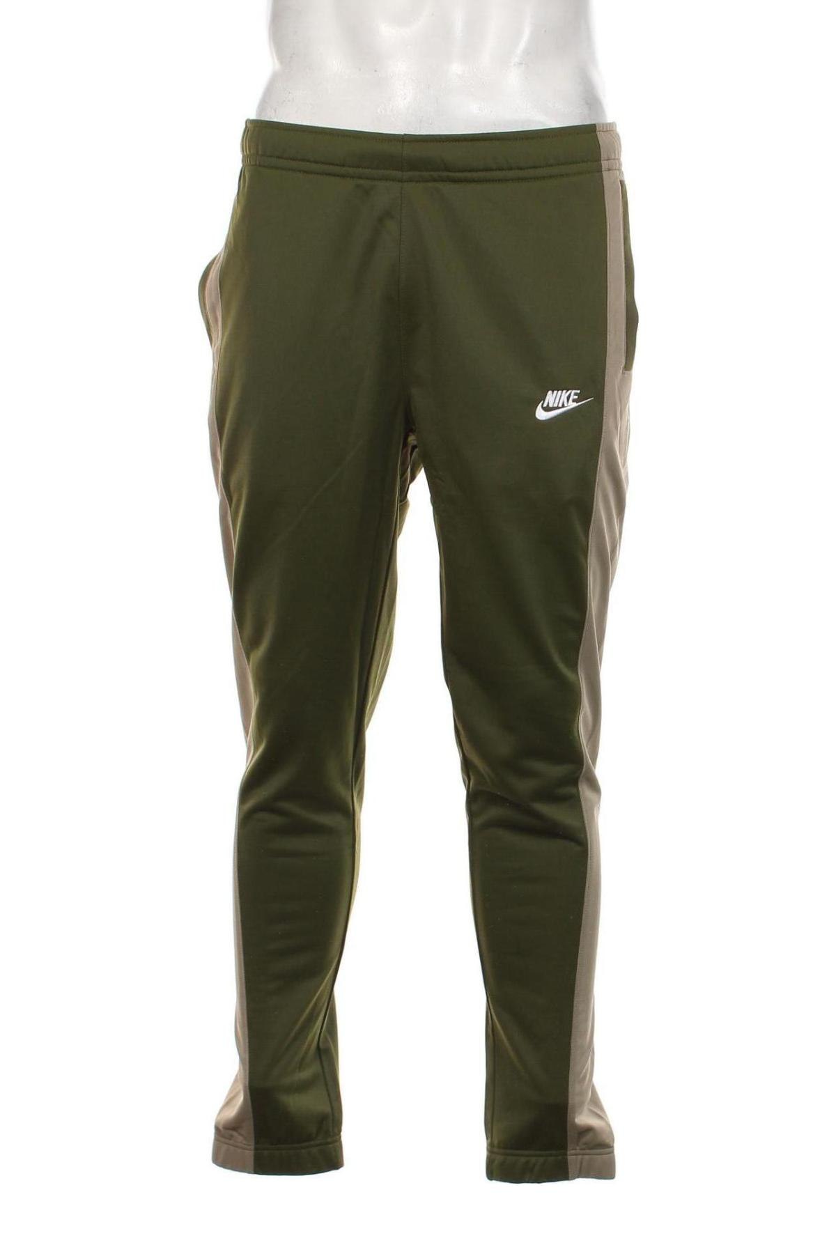 Мъжко спортно долнище Nike, Размер S, Цвят Зелен, Полиестер, Цена 94,90 лв.