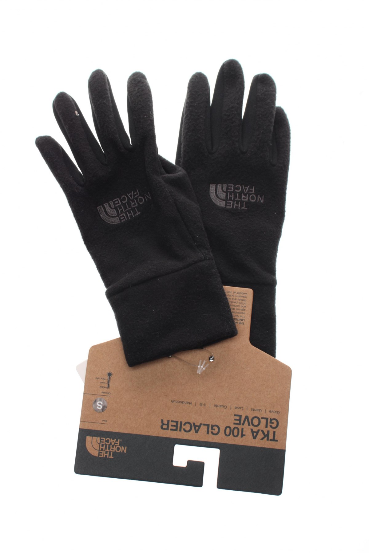 Ръкавици The North Face, Цвят Черен, Цена 79,00 лв.