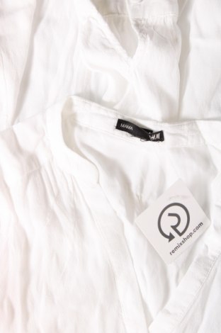 Блуза за бременни H&M Mama, Размер S, Цвят Бял, Цена 19,00 лв.