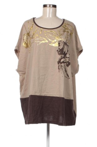 Дамска блуза, Размер 3XL, Цвят Бежов, Цена 18,05 лв.