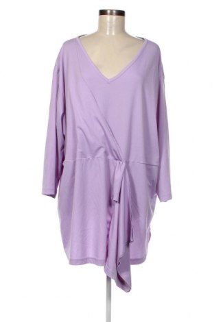 Дамска блуза, Размер 4XL, Цвят Лилав, Цена 6,65 лв.