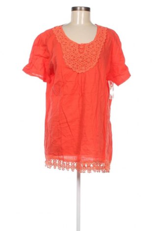 Дамска блуза, Размер 3XL, Цвят Оранжев, Цена 14,26 лв.