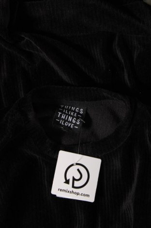 Дамска блуза, Размер L, Цвят Черен, Цена 6,46 лв.