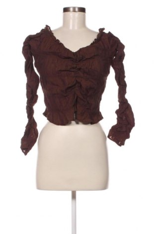 Дамска блуза, Размер XL, Цвят Кафяв, Цена 3,23 лв.
