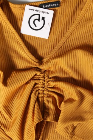Дамска блуза, Размер S, Цвят Кафяв, Цена 4,75 лв.