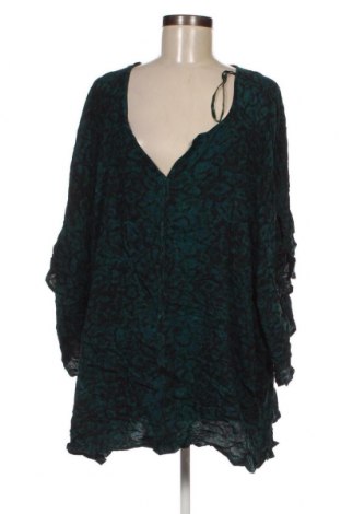 Дамска блуза, Размер 3XL, Цвят Зелен, Цена 29,14 лв.