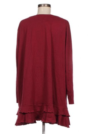 Damen Shirt, Größe 5XL, Farbe Rot, Preis 13,22 €