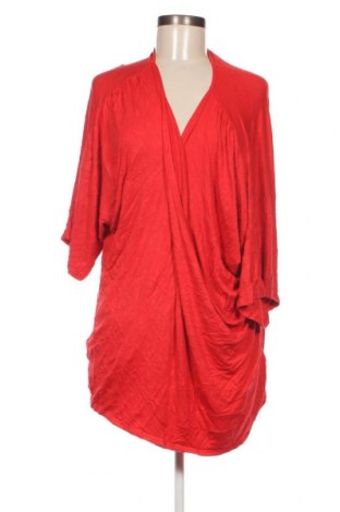 Γυναικεία μπλούζα, Μέγεθος 5XL, Χρώμα Κόκκινο, Τιμή 5,05 €