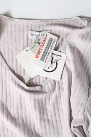Γυναικεία μπλούζα-Κορμάκι Street One, Μέγεθος M, Χρώμα Γκρί, Τιμή 9,35 €