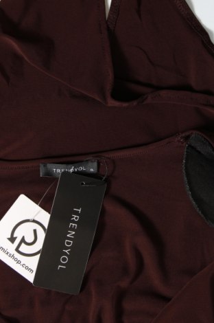 Γυναικεία μπλούζα-Κορμάκι Trendyol, Μέγεθος XL, Χρώμα Καφέ, Τιμή 37,11 €