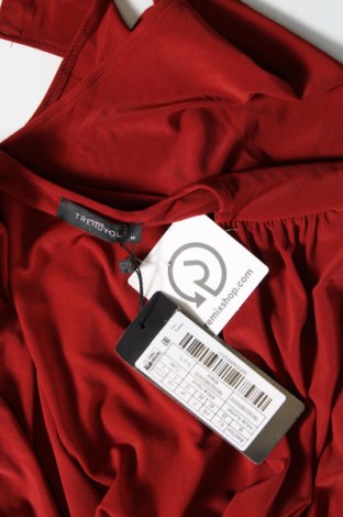 Bluză-body de damă. Trendyol, Mărime M, Culoare Roșu, Preț 35,53 Lei