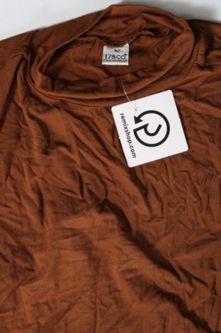 Γυναικεία μπλούζα 17 & Co., Μέγεθος L, Χρώμα Καφέ, Τιμή 2,47 €
