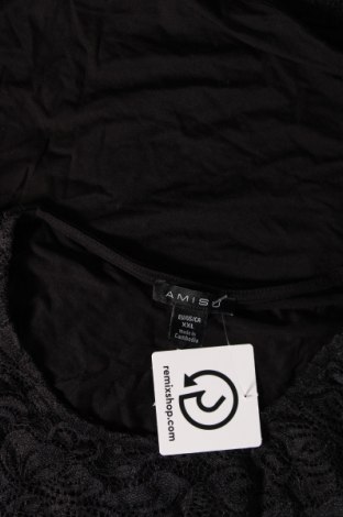 Γυναικεία μπλούζα Amisu, Μέγεθος XXL, Χρώμα Μαύρο, Τιμή 11,75 €