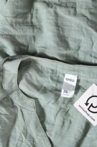 Γυναικεία μπλούζα Anko, Μέγεθος 3XL, Χρώμα Πράσινο, Τιμή 11,75 €