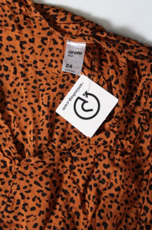 Дамска блуза Anko, Размер 3XL, Цвят Кафяв, Цена 11,02 лв.