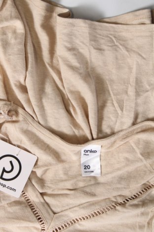Γυναικεία μπλούζα Anko, Μέγεθος XXL, Χρώμα  Μπέζ, Τιμή 11,75 €