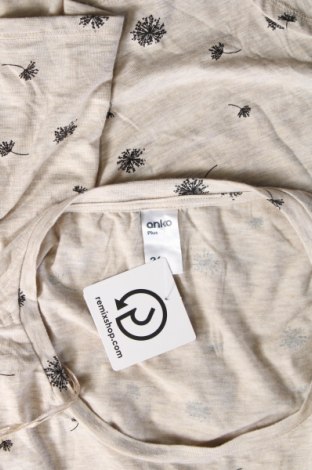 Γυναικεία μπλούζα Anko, Μέγεθος 3XL, Χρώμα  Μπέζ, Τιμή 7,52 €