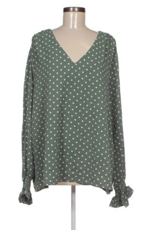 Γυναικεία μπλούζα Atmos & Here, Μέγεθος 4XL, Χρώμα Πράσινο, Τιμή 13,66 €